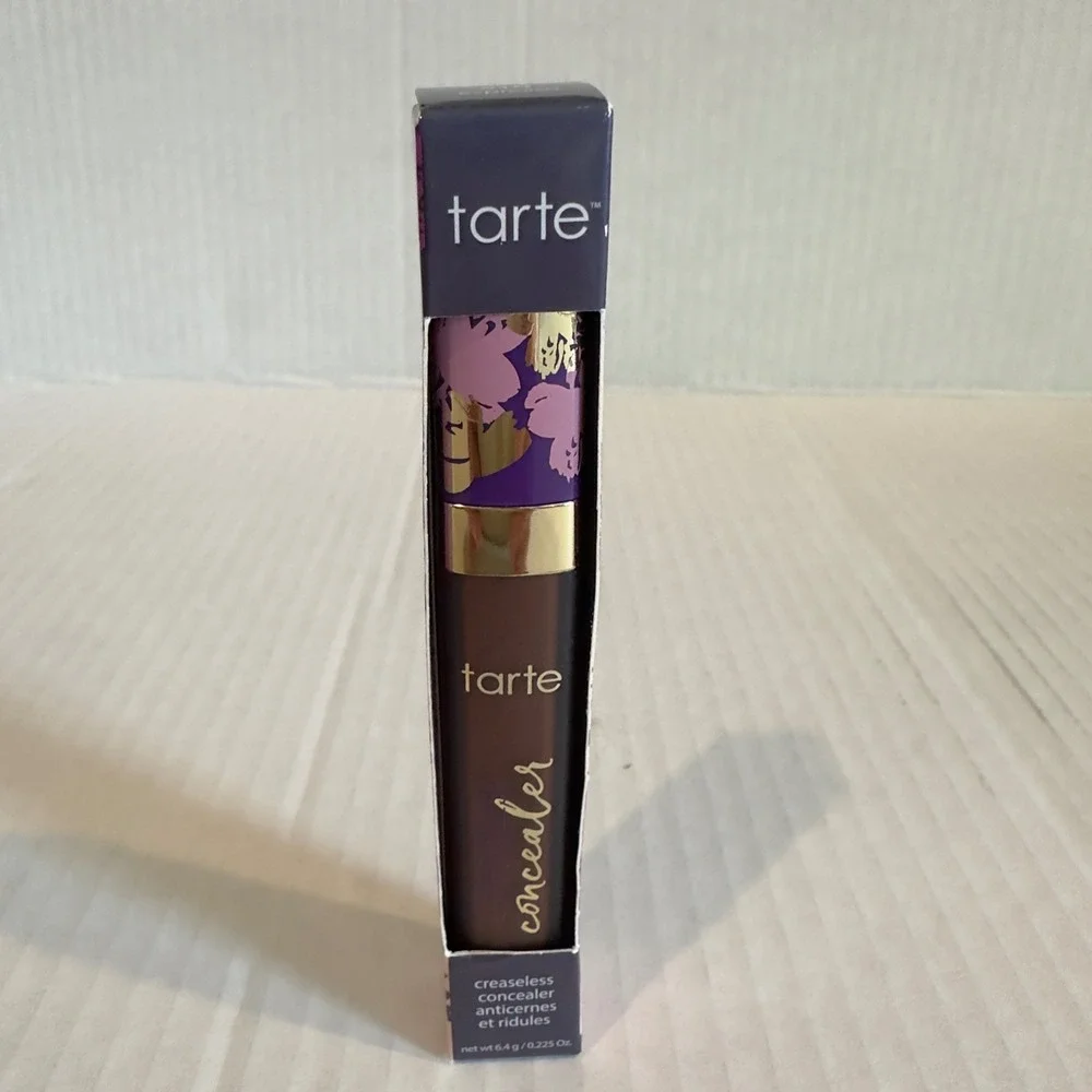 Tarte Creaseless Concealer 61H Espresso Full Coverage 0.225oz New in Box